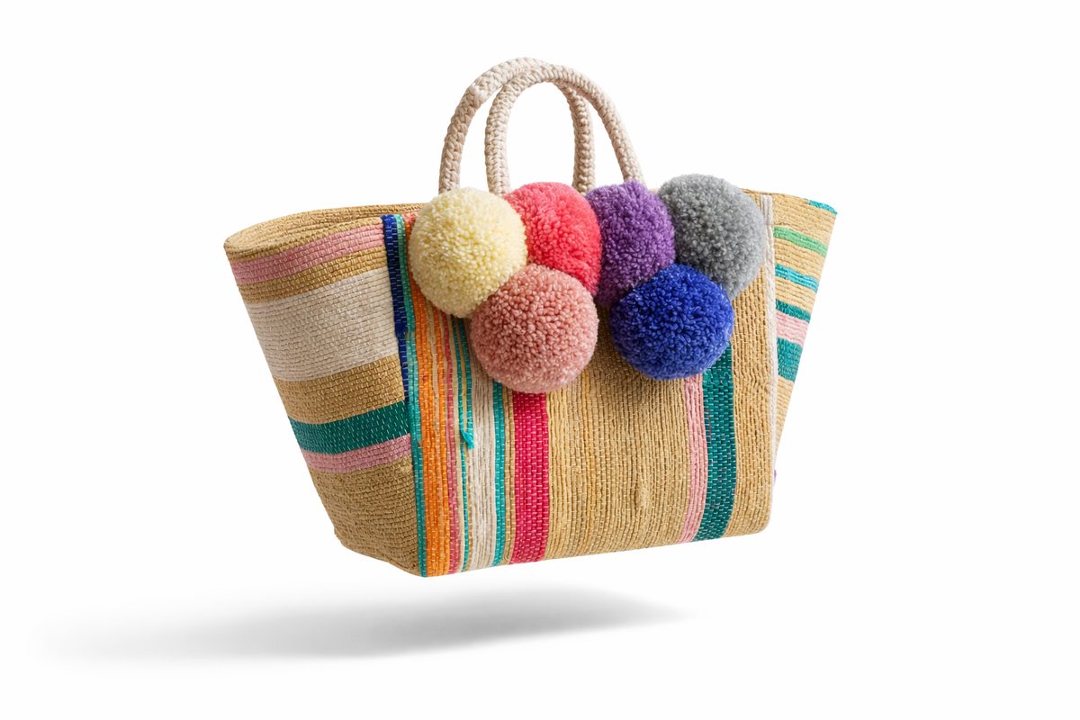 Pom Nomad beach tote