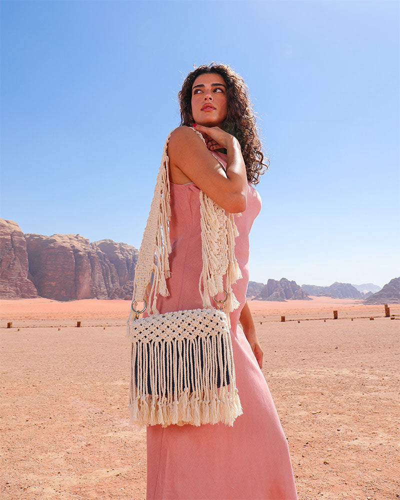 Desert Drape Macrame